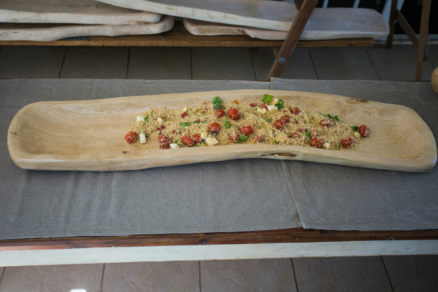 EXTRA LARGE FLAT BOWL