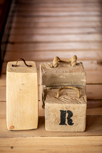 WOOD DOORSTOP