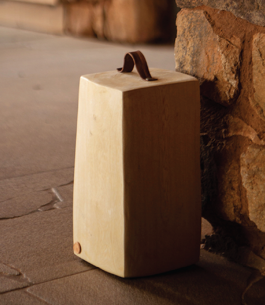 WOOD DOORSTOP
