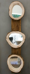 MIRRORS IN WOOD FRAME